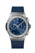 ساعة هوبلت كلاسيك فيوجن أزرق فضي - Hublot Classic Fusion Blue Silver