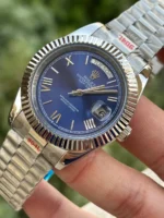 ⁦رولكس داي ديت - Rolex Day-Date Silver Blue Dial⁩ - الصورة ⁦5⁩