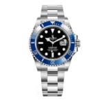 ساعة رولكس صابمارينر إطار أزرق - Rolex Submariner Blue Bezel Black Dial