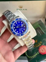 ⁦ساعة رولكس صبمارينر زرقاء - Rolex Submariner Date Blue Egypt⁩ - الصورة ⁦4⁩