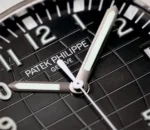 ⁦باتيك فيليب أكوانوت أسود - Patek Philippe Aquanaut Black Dial Rubber Strap⁩ - الصورة ⁦5⁩