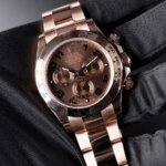 ⁦رولكس دايتونا - Rolex Daytona Rose Gold Chocolate Dial⁩ - الصورة ⁦3⁩