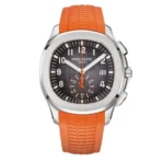 باتيك فيليب أكوانوت برتقالي - Patek Philippe Aquanaut Orange Strap Chronograph