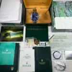 ⁦ساعة رولكس صبمارينر أزرق ذهبي - Rolex Submariner Blue Two-Tone⁩ - الصورة ⁦3⁩