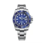 ساعة رولكس صابمارينر زرقاء - Rolex Submariner Blue Dial Steel