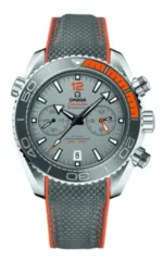 ⁦أوميجا سي ماستر بلانت أوشن كرونوغراف - Omega Seamaster Planet Ocean Grey & Orange Chronograph⁩ - الصورة ⁦2⁩