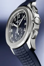 ⁦باتيك فيليب أكوانوت أزرق - Patek Philippe Aquanaut Blue Dial Rubber Strap⁩ - الصورة ⁦4⁩