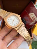 ⁦باتيك فيليب نوتيلوس نحاسي ميناء أبيض - Patek Philippe Nautilus Copper White Dial⁩ - الصورة ⁦2⁩