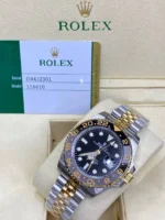 ⁦رولكس جي إم تي ماستر 2 - Rolex GMT-Master II Black & Gold Jubilee⁩ - الصورة ⁦5⁩