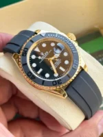 ⁦ساعة رولكس يخت ماستر 42 ذهب أصفر - Rolex Yacht-Master 42 Yellow Gold⁩ - الصورة ⁦2⁩