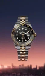 ⁦رولكس جي إم تي ماستر 2 - Rolex GMT-Master II Black & Gold Jubilee⁩ - الصورة ⁦6⁩