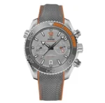 أوميجا سي ماستر بلانت أوشن كرونوغراف - Omega Seamaster Planet Ocean Grey & Orange Chronograph