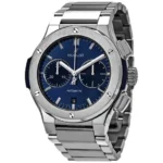 ساعة هوبلت كلاسيك فيوجن أزرق معدن - Hublot Classic Fusion Blue Steel