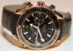 ⁦أوميجا سي ماستر بلانيت أوشن ذهبي - Omega Seamaster Planet Ocean 600M Gold & Black⁩ - الصورة ⁦3⁩