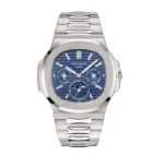 باتيك فيليب نوتيلوس أزرق - Patek Philippe Nautilus Blue Moon Phase Steel