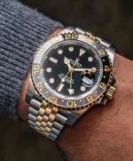 ⁦رولكس جي إم تي ماستر 2 - Rolex GMT-Master II Black & Gold Jubilee⁩ - الصورة ⁦8⁩
