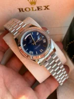 ⁦رولكس داي ديت - Rolex Day-Date Silver Blue Dial⁩ - الصورة ⁦7⁩