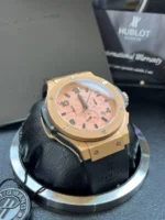 ⁦ساعة هوبلت بيج بانج روز جولد ميناء أبيض - Hublot Big Bang Rose Gold White⁩ - الصورة ⁦2⁩