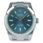 ⁦ساعة رولكس ميلجاوس زجاج أخضر - Rolex Milgauss Z-Blue Dial⁩ - الصورة ⁦2⁩