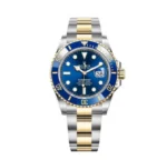 ساعة رولكس صبمارينر أزرق ذهبي - Rolex Submariner Blue Two-Tone