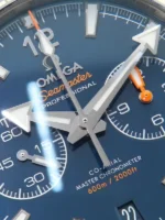 ⁦أوميجا سي ماستر بلانت أوشن كرونوغراف - Omega Seamaster Planet Ocean Blue Dial Chronograph⁩ - الصورة ⁦3⁩